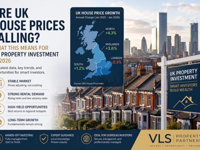 Are UK House Prices Falling? What This Means for UK Property Investment in 2026