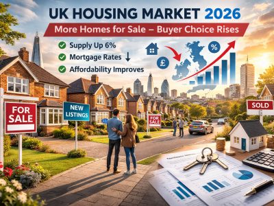 UK Housing Market 2026: More Homes for Sale and Greater Buyer Choice